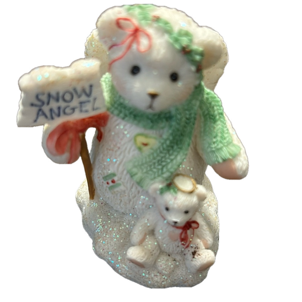 Cherished Teddies Macie 2003 Avon Exclusive Snowbear “the wonder of friendship”
